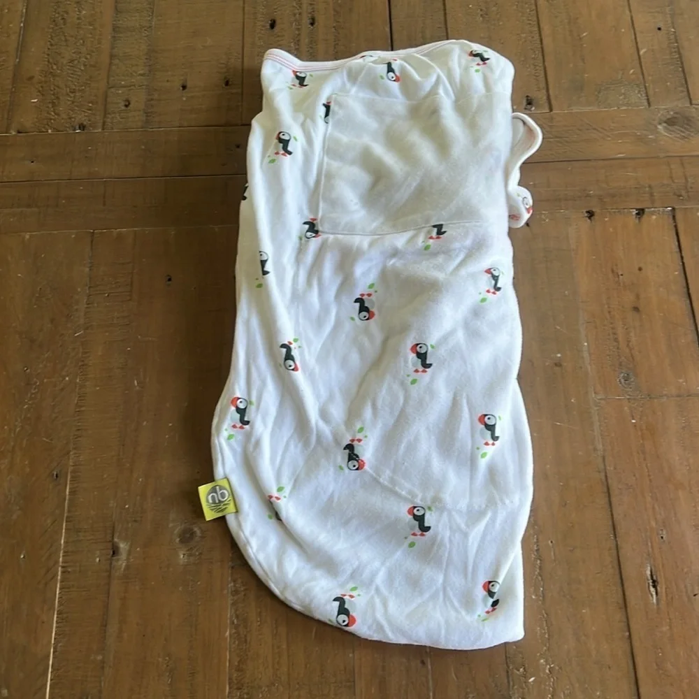 Nested bean toucan zen sleep swaddle